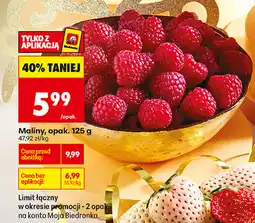 Biedronka Maliny, opak. 125 g oferta