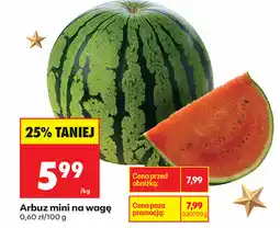 Biedronka Arbuz mini na wagę oferta