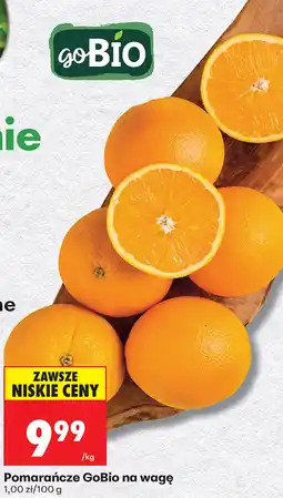 Biedronka Pomarańcze GoBio na wagę oferta
