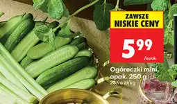 Biedronka Ogóreczki mini, opak. 250 g oferta