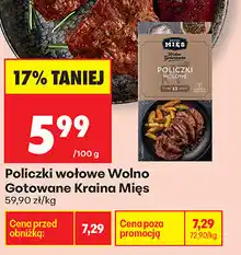 Biedronka Policzki wołowe Wolno Gotowane Kraina Mięs oferta