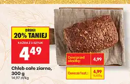 Biedronka Chleb całe ziarno, 300 g oferta