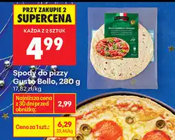 Biedronka Spody do pizzy Gusto Bello, 280 g oferta