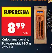 Biedronka Kabanos kruchy Tarczyński, 150 g oferta