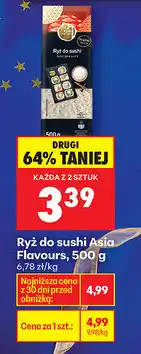 Biedronka Ryż do sushi Asia Flavours, 500 g oferta