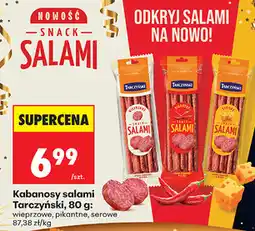 Biedronka Kabanosy salami Tarczyński, 80 g oferta