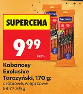 Biedronka Kabanosy Exclusive Tarczyński, 170 g oferta