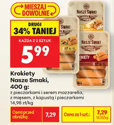 Biedronka Krokiety Nasze Smaki, 400 g oferta