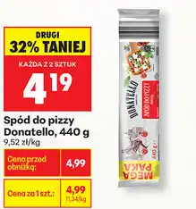 Biedronka Spód do pizzy Donatello, 440 g oferta