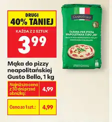 Biedronka Mąka do pizzy neapolitańskiej Gusto Bello, 1 kg oferta