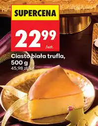 Biedronka Ciasto biała trufla, 500 g oferta
