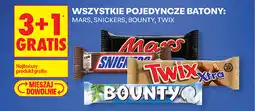 Biedronka Pojedyncze batony Mars, Snickers, Bounty, Twix oferta