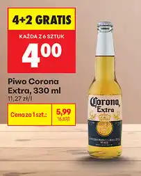 Biedronka Piwo Corona Extra, 330 ml oferta