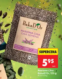 Biedronka Nasiona Chia BakaD'Or, 125 g oferta