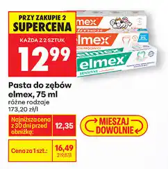 Biedronka Pasta do zębów elmex, 75 ml oferta