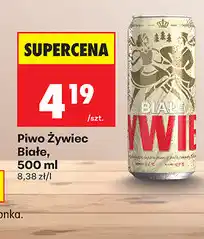Biedronka Piwo Żywiec Białe, 500 ml oferta