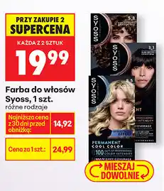 Biedronka Farba do włosów Syoss oferta