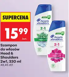 Biedronka Szampon do włosów Head & Shoulders 2w1, 330 ml oferta