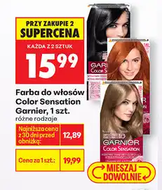 Biedronka Farba do włosów Color Sensation, Garnier oferta