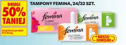 Biedronka Tampony Femina, 24/32 szt oferta