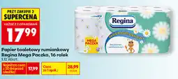 Biedronka Papier toaletowy rumiankowy Regina Mega Paczka, 16 rolek oferta