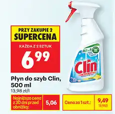 Biedronka Płyn do szyb Clin, 500 ml oferta