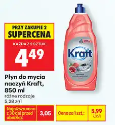 Biedronka Płyn do mycia naczyń Kraft, 850 ml oferta