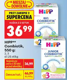 Biedronka HiPP Combiotik, 550 g oferta