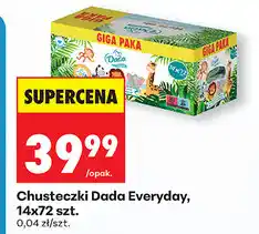 Biedronka Chusteczki Dada Everyday, 14x72 szt oferta