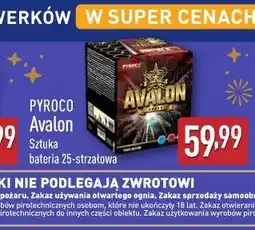 ALDI PYROCO Avalon bateria 25-strzałowa oferta