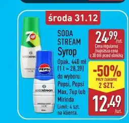 ALDI SODA STREAM Syrop oferta