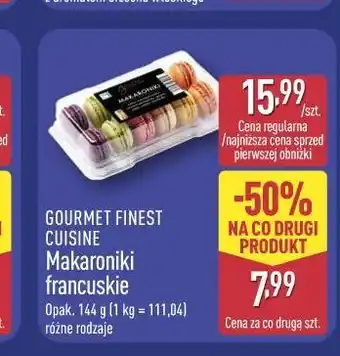 ALDI Gourmet Finest Cuisine Makaroniki francuskie oferta