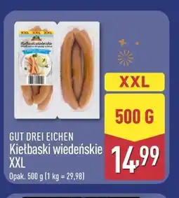 ALDI GUT DREI EICHEN Kiełbaski wiedeńskie XXL oferta