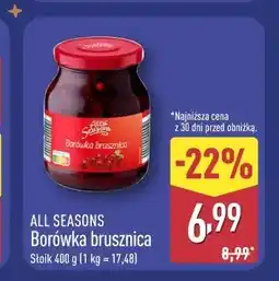 ALDI ALL SEASONS Borówka brusznica oferta