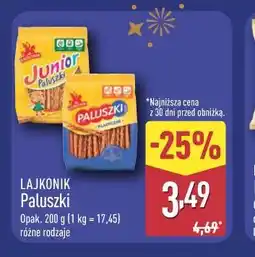 ALDI LAJKONIK Paluszki oferta