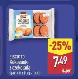 ALDI Biscotto Kokosanki z czekoladą oferta