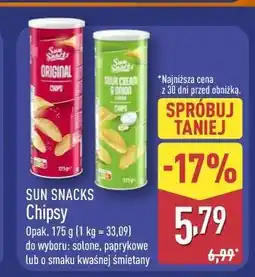 ALDI Sun Snacks Chipsy oferta