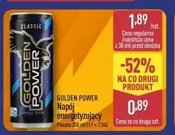 ALDI Golden Power Napój energetyzujący oferta