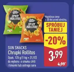 ALDI Sun Snacks Chrupki Rollitos oferta