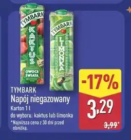 ALDI Tymbark Napój niegazowany oferta