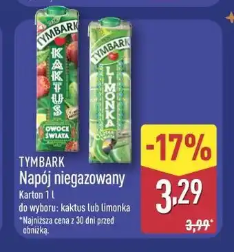 ALDI Tymbark Napój niegazowany oferta