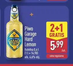 ALDI Piwo Garage Hard Lemon oferta