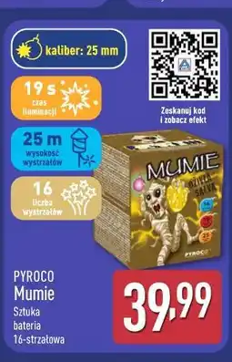 ALDI PYROCO Mumie (bateria 16-strzałowa) oferta