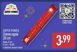 ALDI SUPER POWER Zimne ognie 28 cm oferta