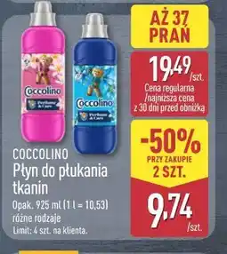 ALDI COCCOLINO Płyn do płukania tkanin oferta