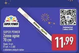 ALDI SUPER POWER Zimne ognie 70 cm oferta