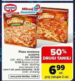 Carrefour Pizza mrożona GUSEPPE DR. OETKER 335-440 g oferta