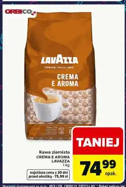 Carrefour Kawa ziarnista CREMA E AROMA LAVAZZA 1 kg oferta