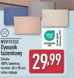 ALDI NOVITESSE Dywanik łazienkowy oferta