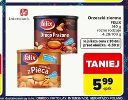 Carrefour Orzeszki ziemne FELIX 140 g oferta